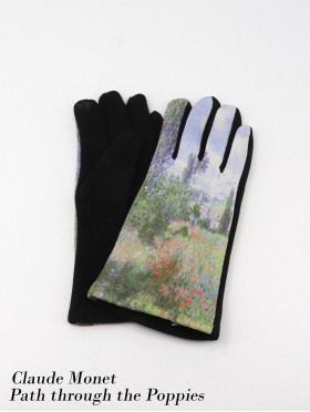 Oil Painting Design Touch Screen Glove